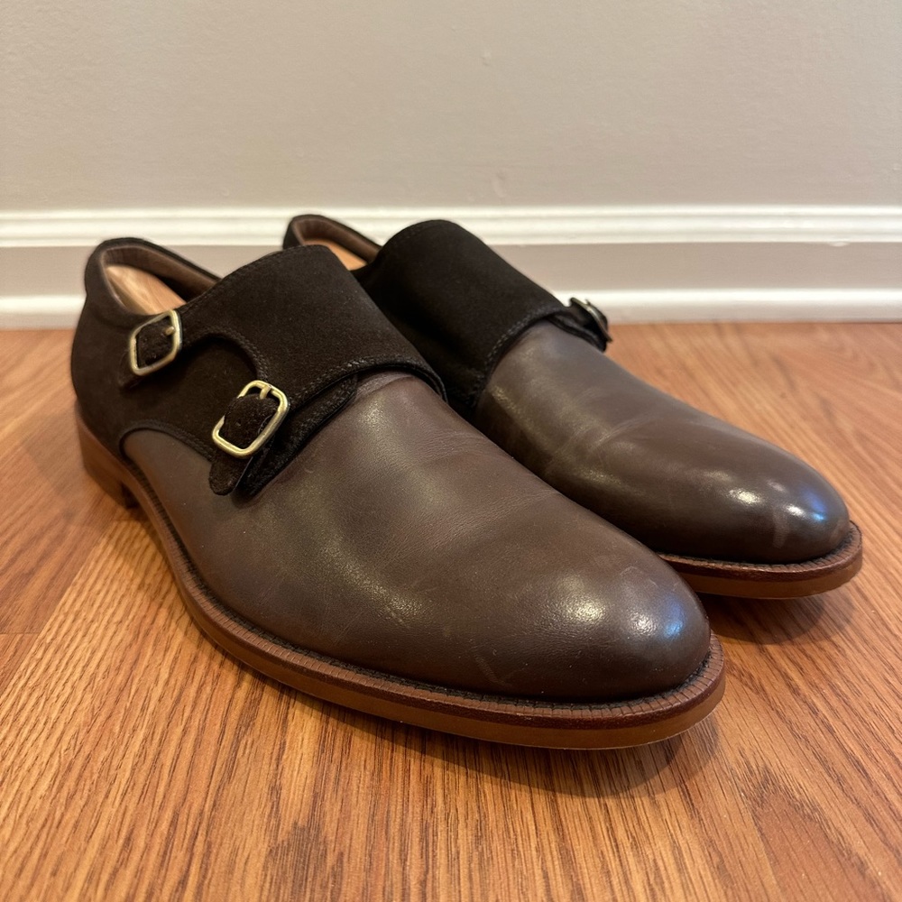GORDON RUSH MONK STRAP DRESS SHOES